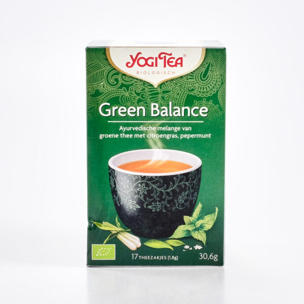 Yogi Roheline tasakaalutee 17x1,8g Yogi Tea